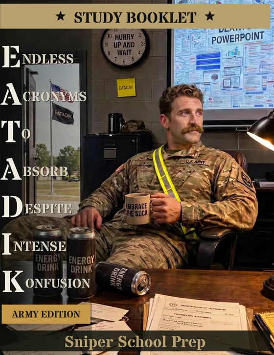 Front cover of EATADIK - Army: Sniper School Prep
